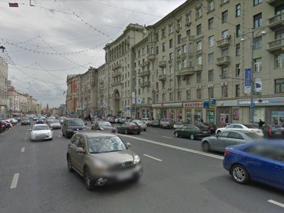 Тверскую улицу сузят на две полосы