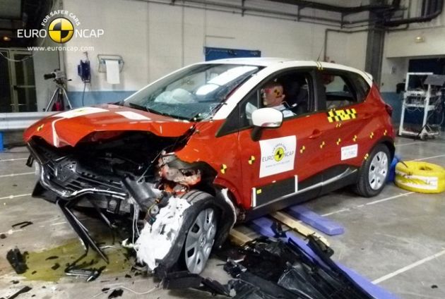 Краш-тест Renault Captur
